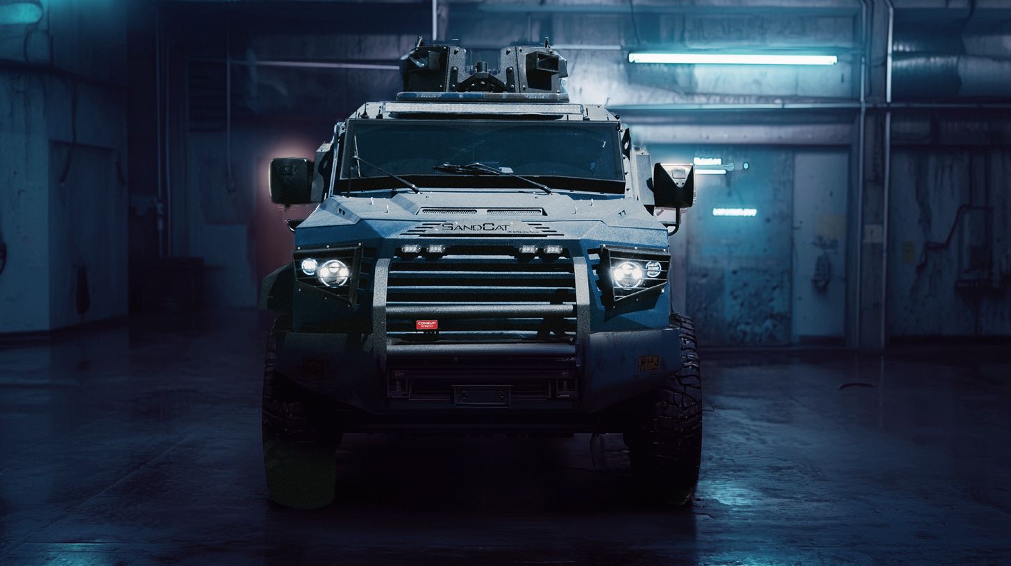 VEHÍLOS TÁCTICOS SANDCAT